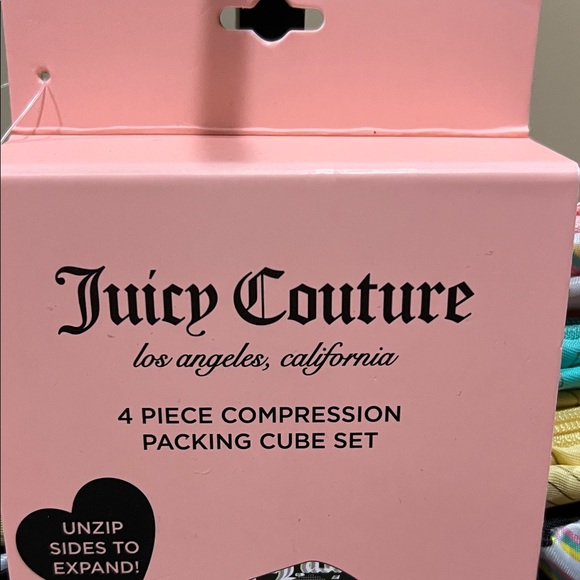 Juicy Couture | Multi-Colored Packing Cube Set (4) - Picture 2 of 9